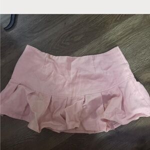 I.AM.GIA Pink Ruffle Skirt
